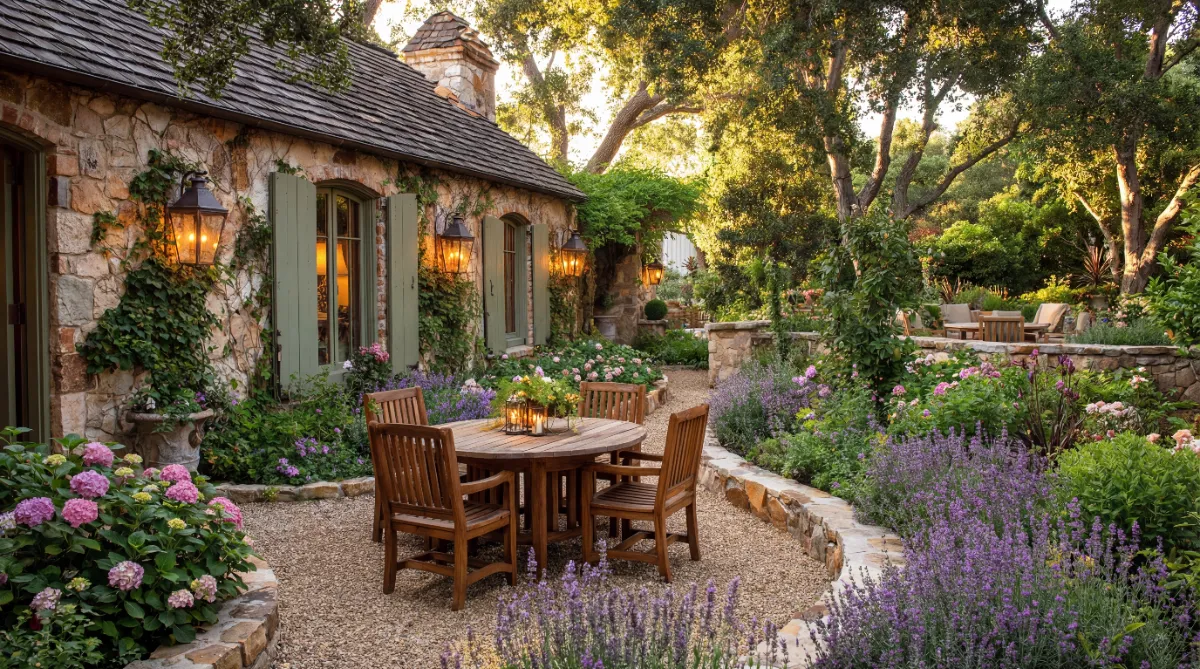 Ejemplo del Planificador de Jardín con IA: Jardín después