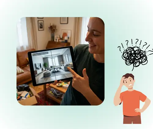 AI Living Room Design – Struggling to Visualize Renovation Ideas?