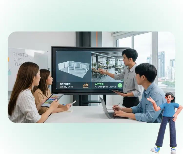 AI Office Design: Startups Planning a New Office