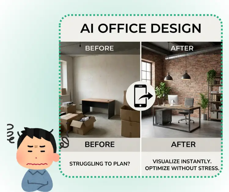 AI Office Design – Struggling to Plan Your Office Space?