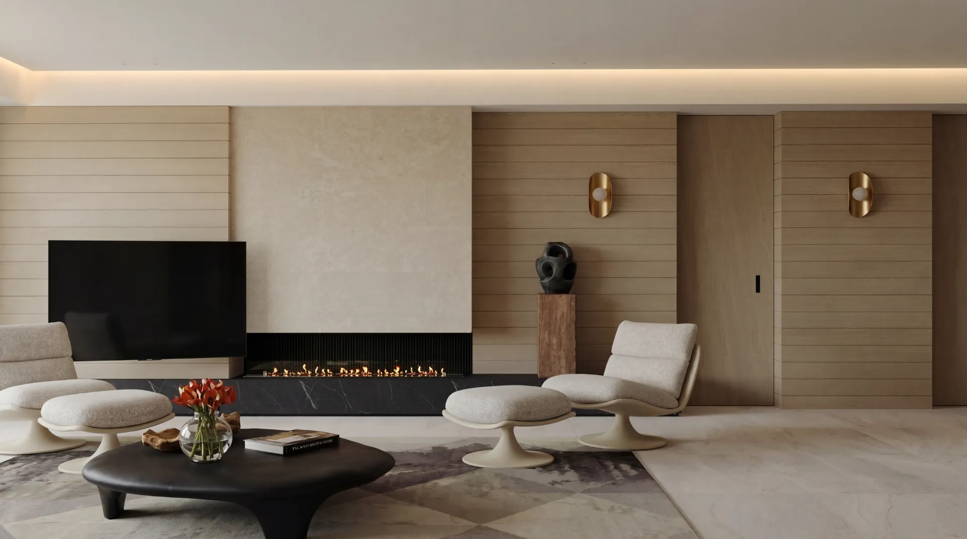 AI Room Cleaner Sample: room with chair | RoomDesign