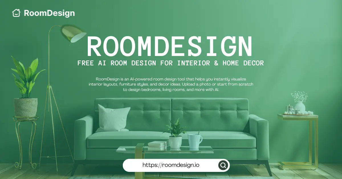 RoomDesign – Free AI Room Design for Interior & Home Decor