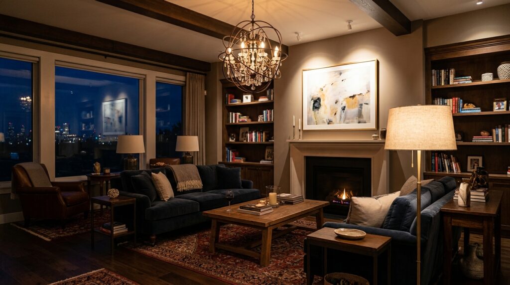 Layer Lighting for Mood and Ambiance