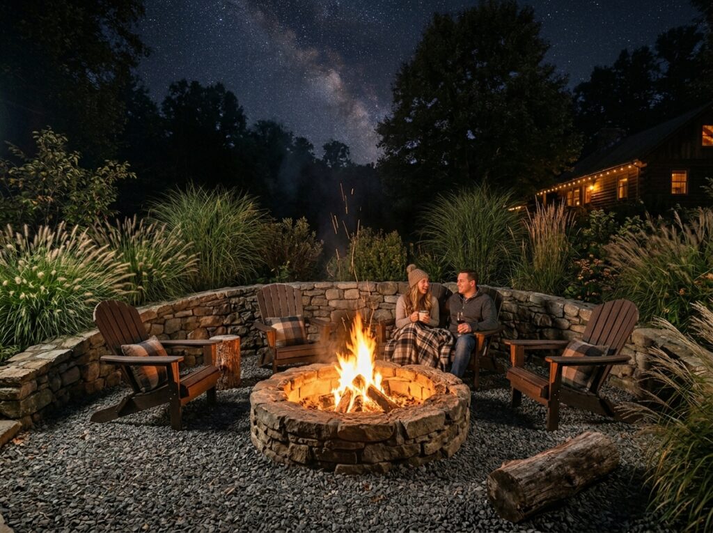 Fire Pit & Entertainment Zone