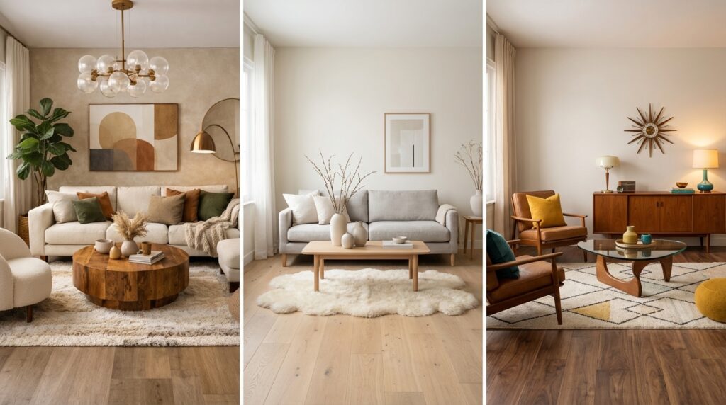 RoomDesign generates rooms in various styles