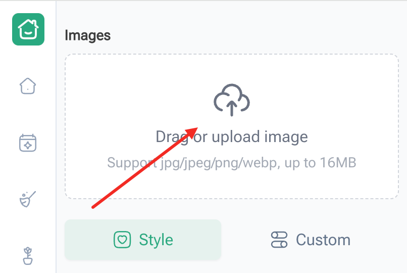Upload your reference photo