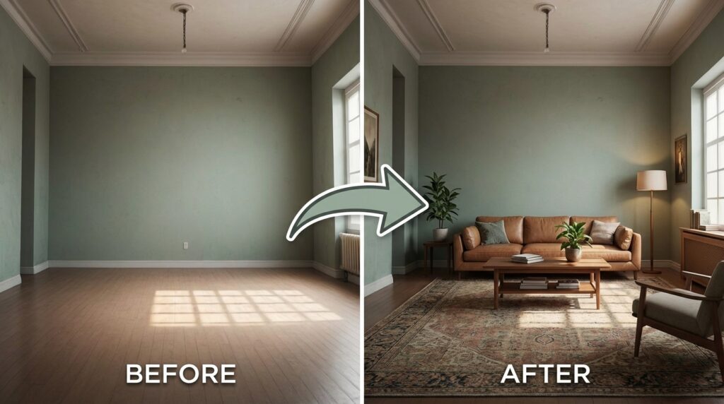 The One-Click AI Revolution with RoomDesign