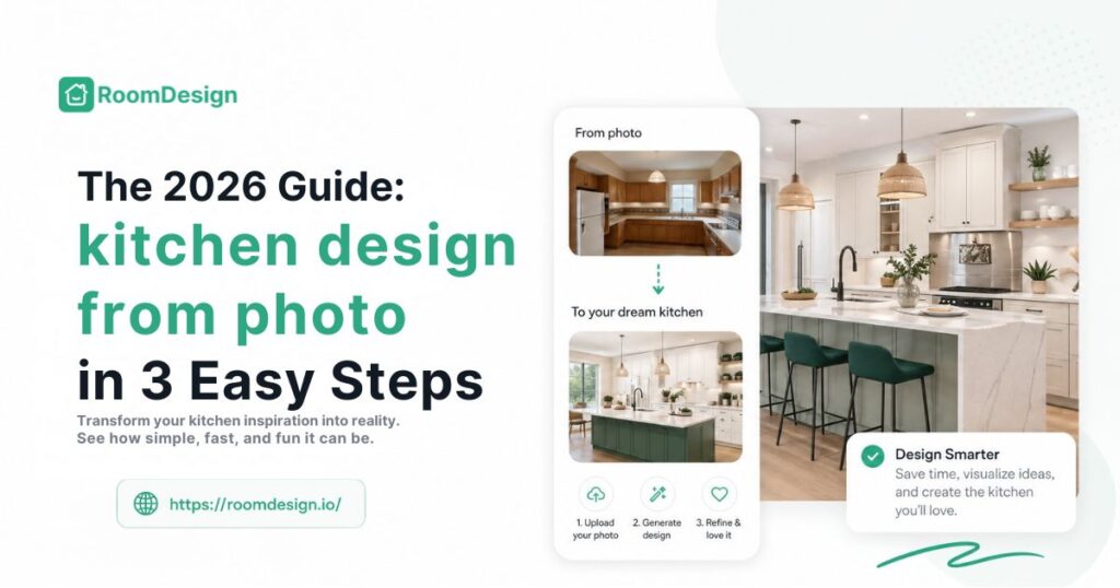 The 2026 Guide: kitchen design from photo in 3 Easy Steps